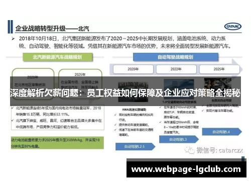 深度解析欠薪问题：员工权益如何保障及企业应对策略全揭秘